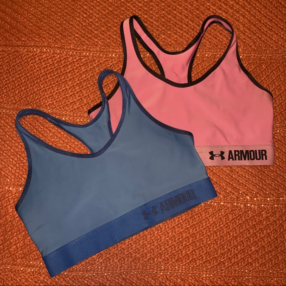 UNDERARMOUR sports bras set of 2 racerbacks